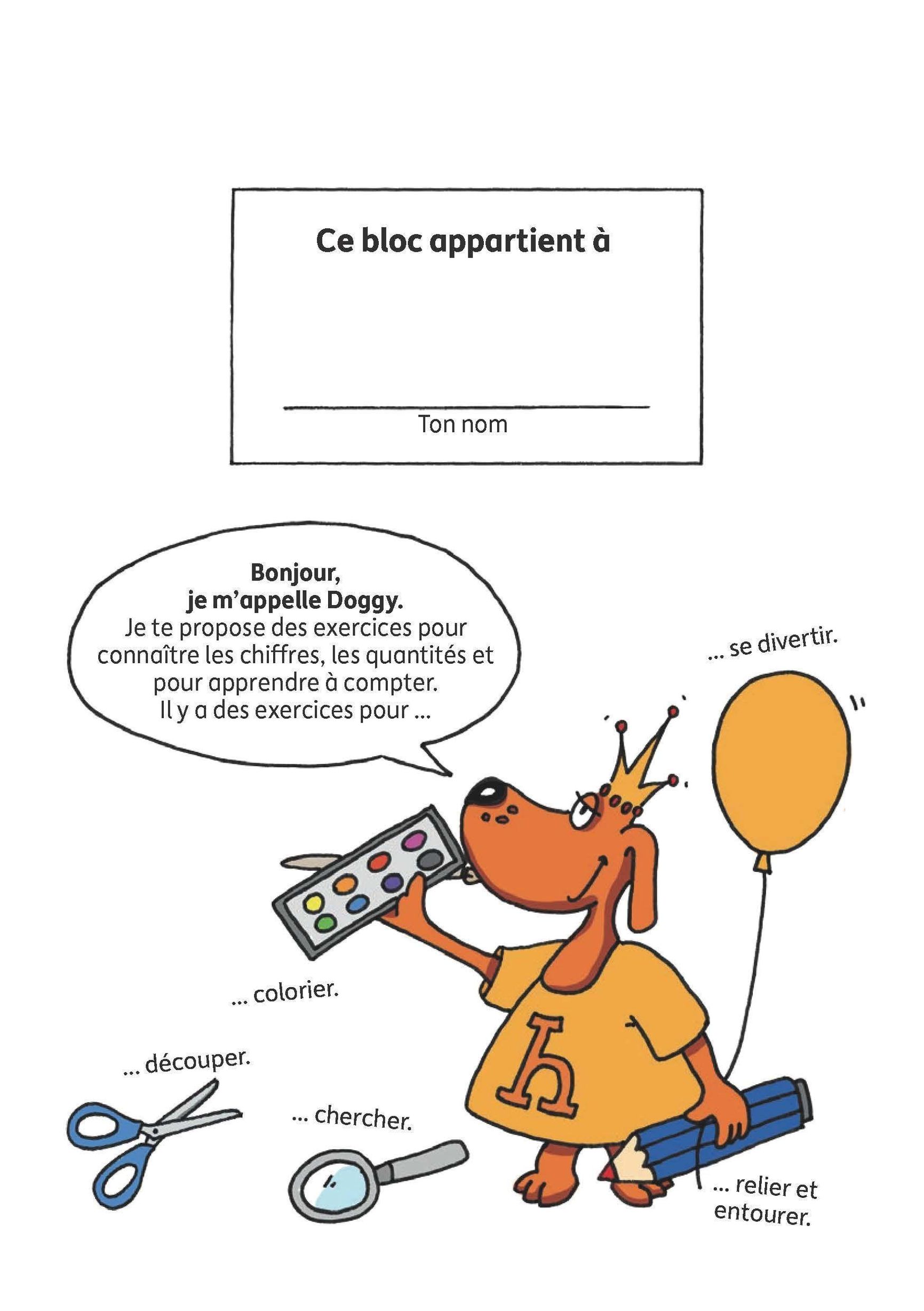 Bloc d'activités préscolaires à partir de 5 ans pour garçons et filles,  livre garcon 4 ans - Chiffres et quantités, livre enfant 4 ans Cahiers et  blocs d'exercices pour la maternelle et