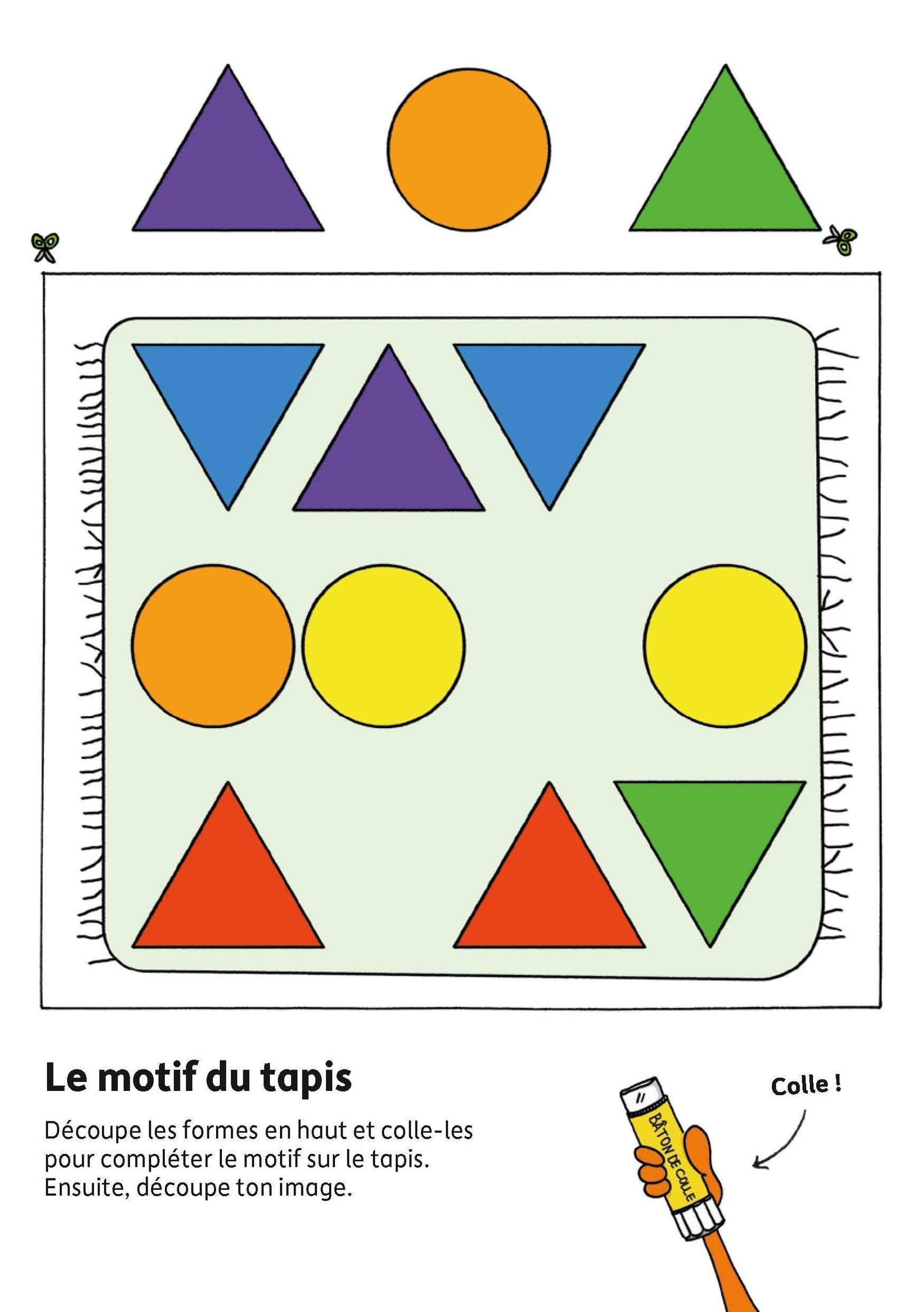 Bloc préscolaire, cahier de jeux 5 ans pour garçon et fille - Couper,  coller, bricoler - Cahier de jeux & cahier de colo Buch