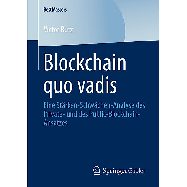 Blockchain quo vadis, Victor Rutz