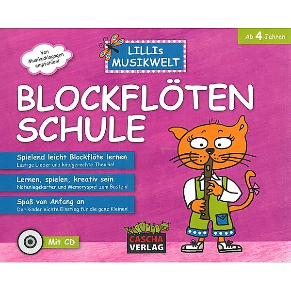 Blockflöten-Schule, mit CD