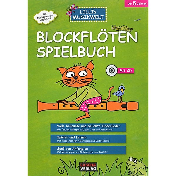 Blockflöten-Spielbuch, mit CD