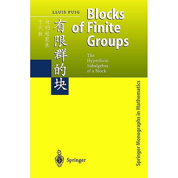 Blocks of Finite Groups, Lluis Puig