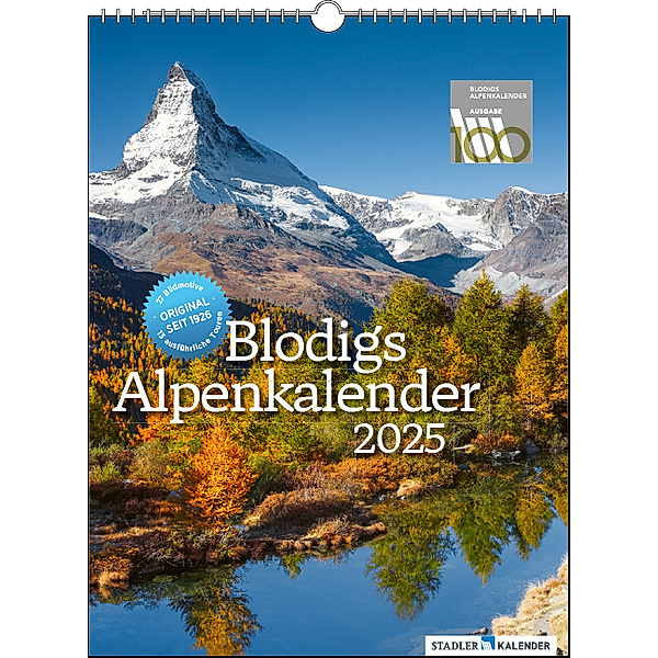 Blodigs Alpenkalender 2025, Andrea Strauß