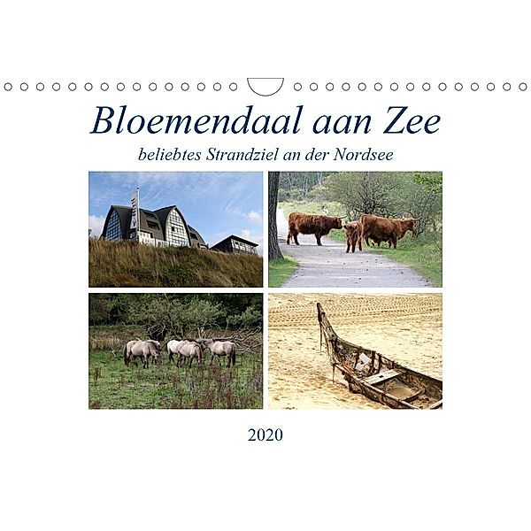 Bloemendaal aan Zee (Wandkalender 2020 DIN A4 quer)