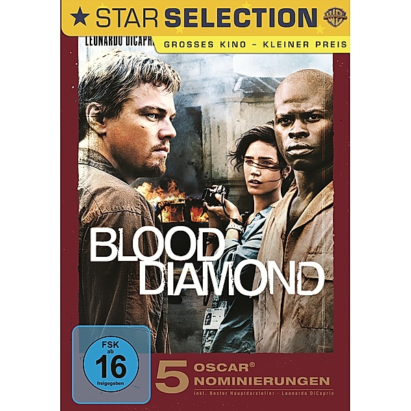 Blood Diamond, Jennifer Connelly Djimon... Leonardo DiCaprio