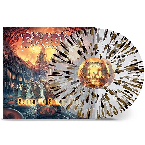 Blood In Blood Out(Clear Gold/Black Splatter) (Vinyl), Exodus