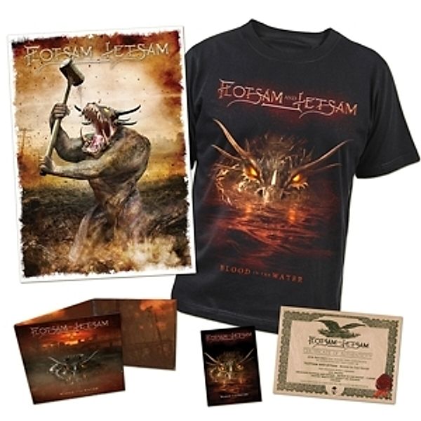 Blood In The Water (Lim.Boxset Inkl.Shirt L), Flotsam And Jetsam