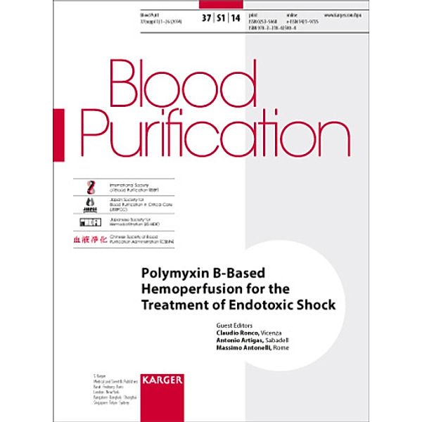 Blood Purification: Vol.37/1 Polymyxin B-Based Hemoperfusion for the Treatment of Endotoxic Shock