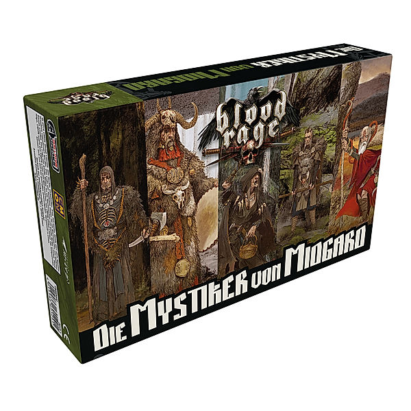 Asmodee, Cool Mini or Not Blood Rage - Die Mystiker von Midgard (Spiel), Eric M. Lang