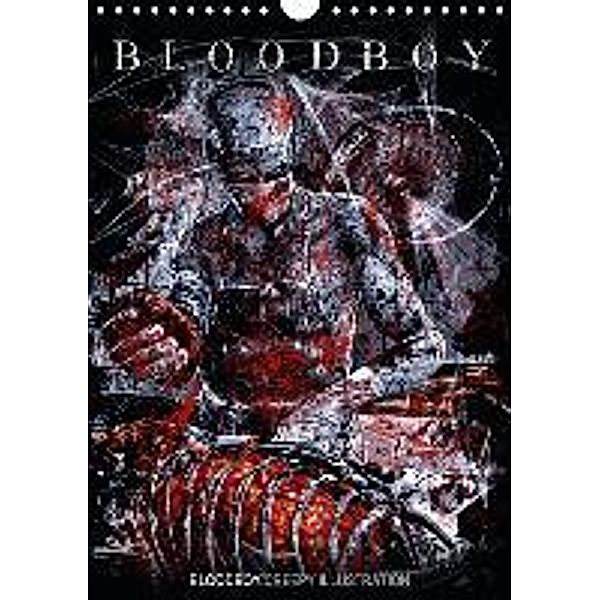 BLOODBOY/CREEPY ILLUSTRATION (Wandkalender 2016 DIN A4 hoch), BLOODBOY