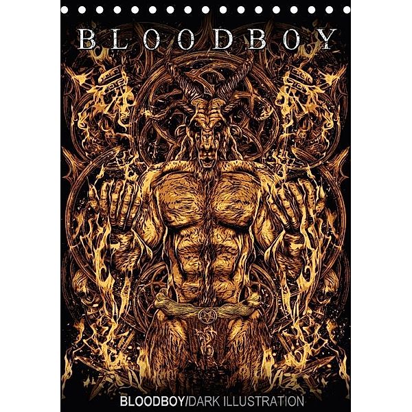 BLOODBOY/DARK ILLUSTRATION (Tischkalender 2017 DIN A5 hoch), BLOODBOY, k.A. BLOODBOY