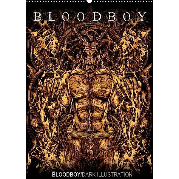 BLOODBOY/DARK ILLUSTRATION (Wandkalender 2019 DIN A2 hoch), Bloodboy