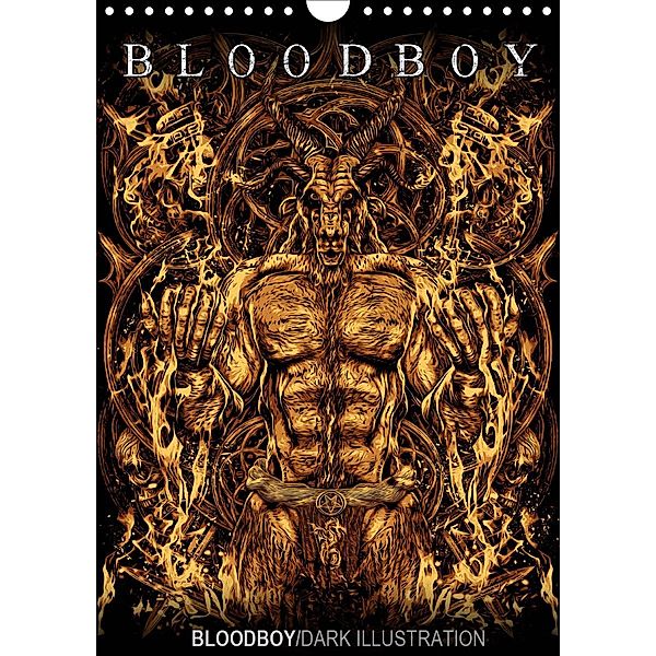 BLOODBOY/DARK ILLUSTRATION (Wandkalender 2020 DIN A4 hoch), Bloodboy
