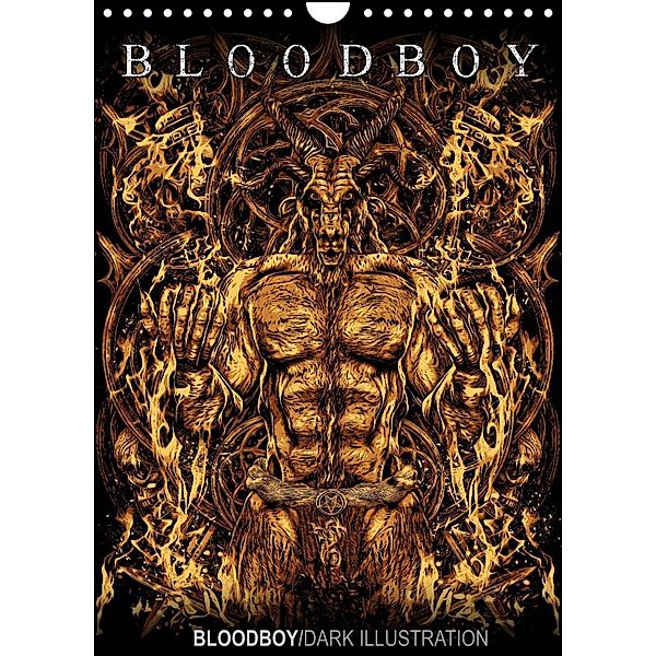 BLOODBOY/DARK ILLUSTRATION (Wandkalender 2023 DIN A4 hoch), Bloodboy