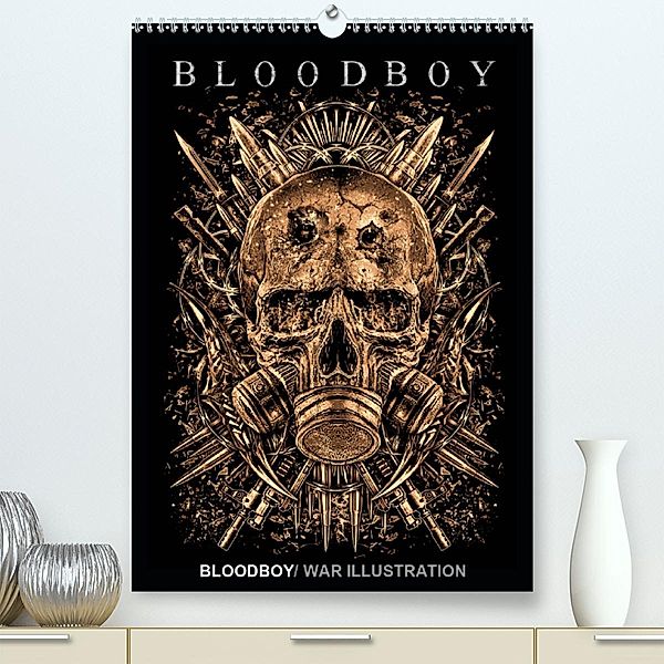 BLOODBOY/WAR ILLUSTRATION (Premium, hochwertiger DIN A2 Wandkalender 2020, Kunstdruck in Hochglanz)