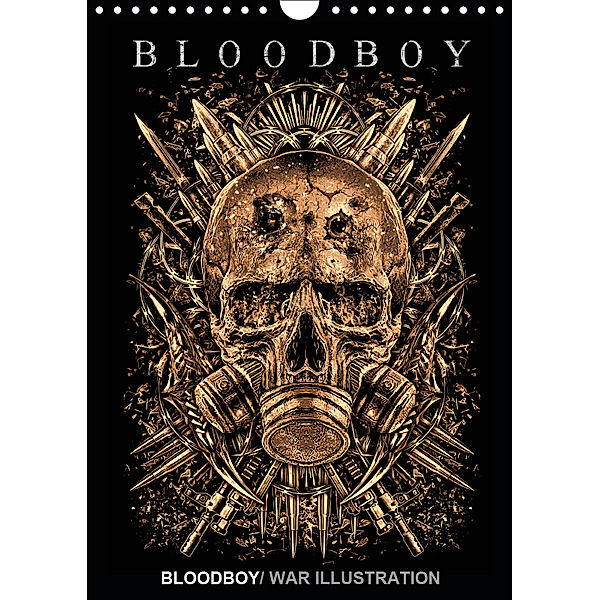 BLOODBOY/WAR ILLUSTRATION (Wandkalender 2019 DIN A4 hoch), Bloodboy