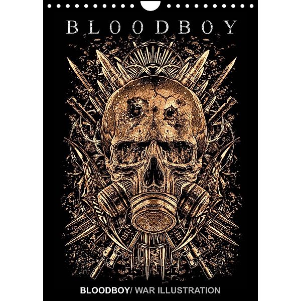 BLOODBOY/WAR ILLUSTRATION (Wandkalender 2023 DIN A4 hoch), Bloodboy