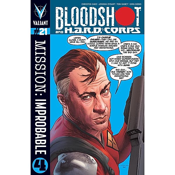 Bloodshot and H.A.R.D. Corps Issue 21, Christos Gage