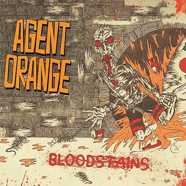Bloodstains (Orange/Red/Black Splatter), Agent Orange