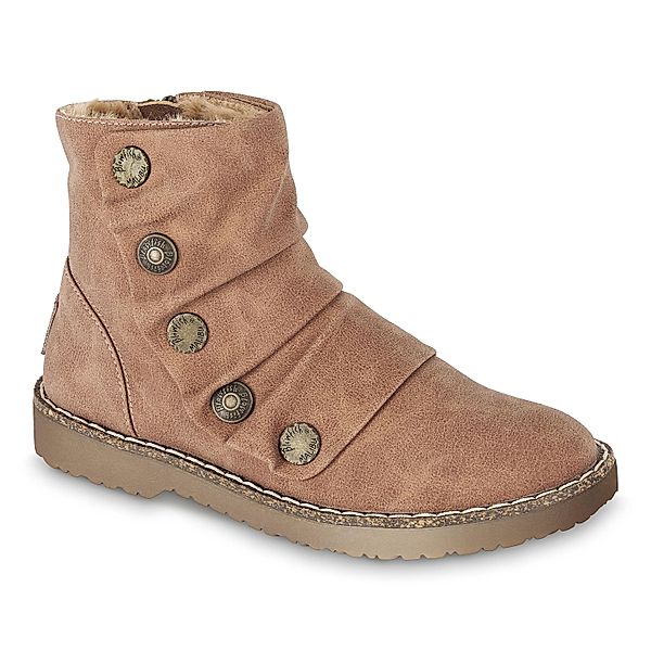 Blowfish Damen Stiefelette Cozy Up cognac, (Größe: 38)