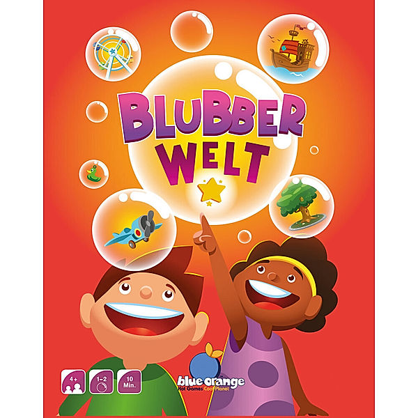 blue orange, Asmodee Blubberwelt (Spiel), Matthew Dunstan