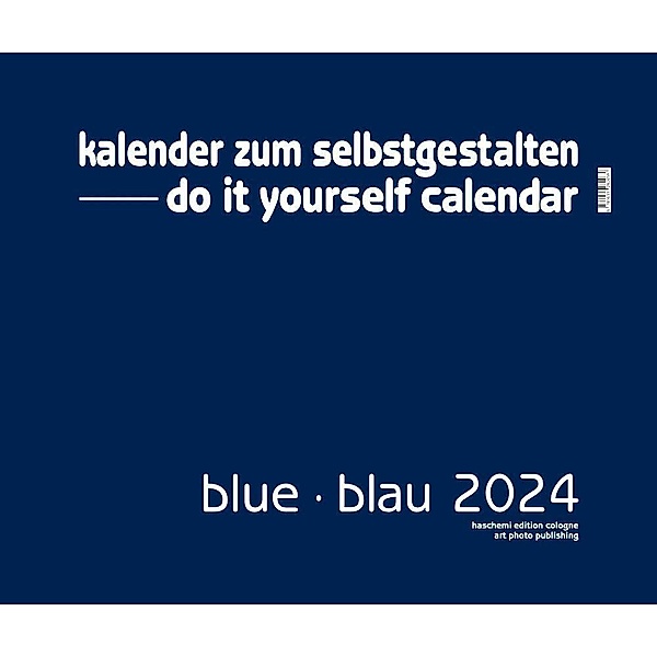 Blue - Blau 2021 - Blanko Gross XL Format 2021, Baback Haschemi