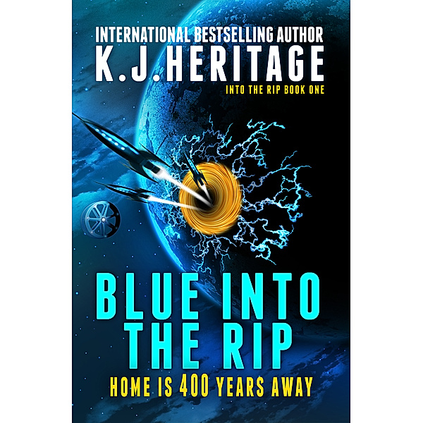 Blue Into The Rip (Into The Rip #1), K.J. Heritage