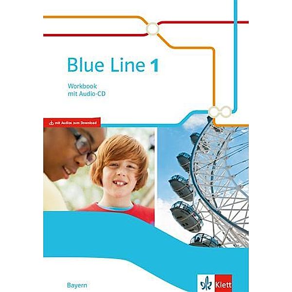 Blue Line 1. Ausgabe Bayern, m. 1 Beilage