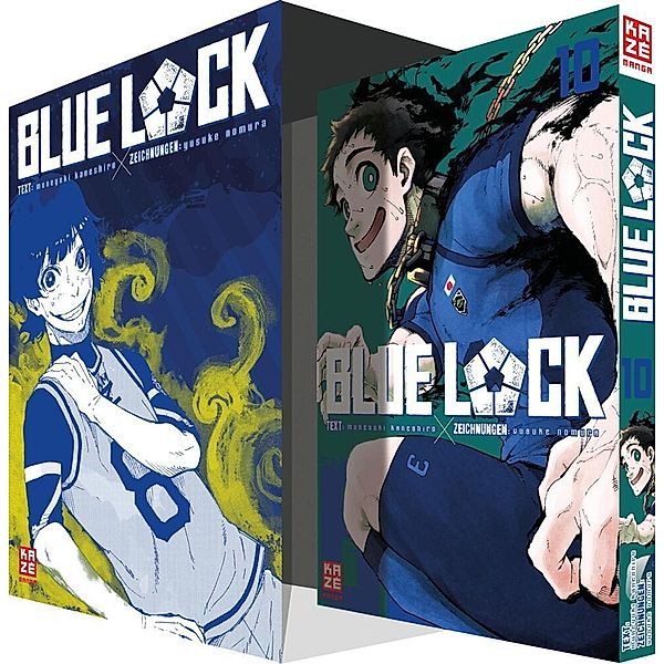 Blue Lock - Band 10 mit Sammelschuber, Yusuke Nomura