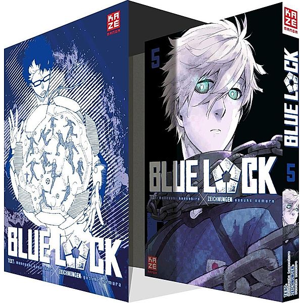 Blue Lock - Band 5 mit Sammelschuber, Yusuke Nomura
