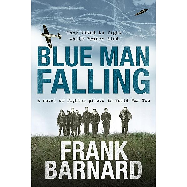 Blue Man Falling, Frank Barnard