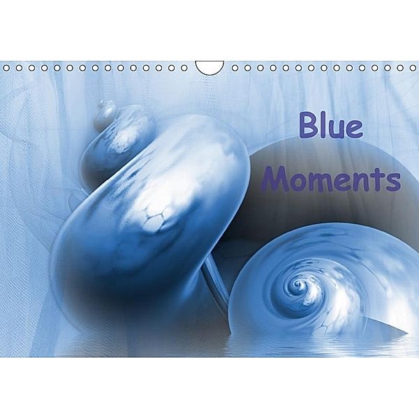 Blue Moments (Wall Calendar 2017 DIN A4 Landscape), Claudia Burlager