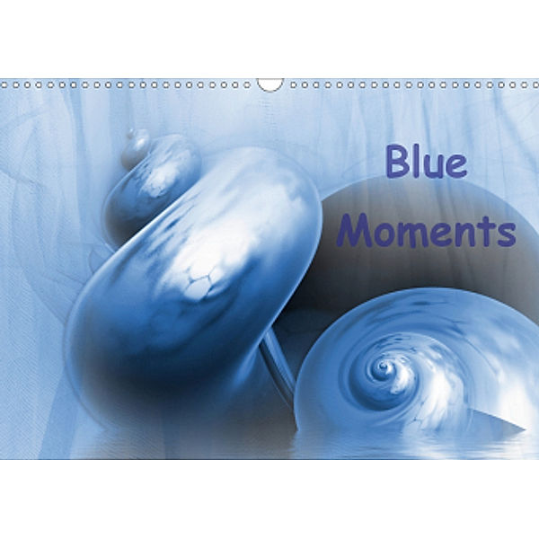 Blue Moments (Wall Calendar 2021 DIN A3 Landscape), Claudia Burlager