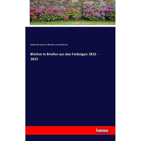 Blücher in Briefen aus den Feldzügen 1813 - 1815, Gebhard Leberecht von Blücher