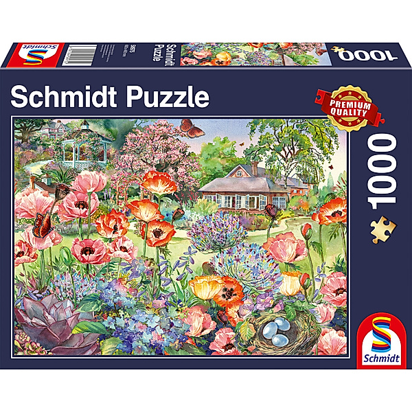 SCHMIDT SPIELE Blühender Garten (Puzzle)