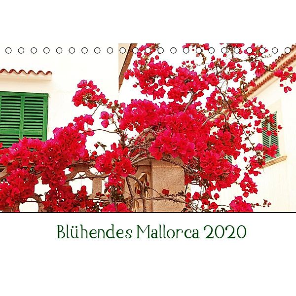 Blühendes Mallorca 2020 (Tischkalender 2020 DIN A5 quer), Ela May