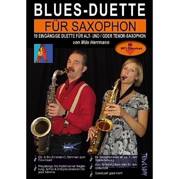 Blues-Duette für Saxophon, Jörg Sieghart