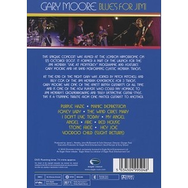 Blues For Jimi, Gary Moore