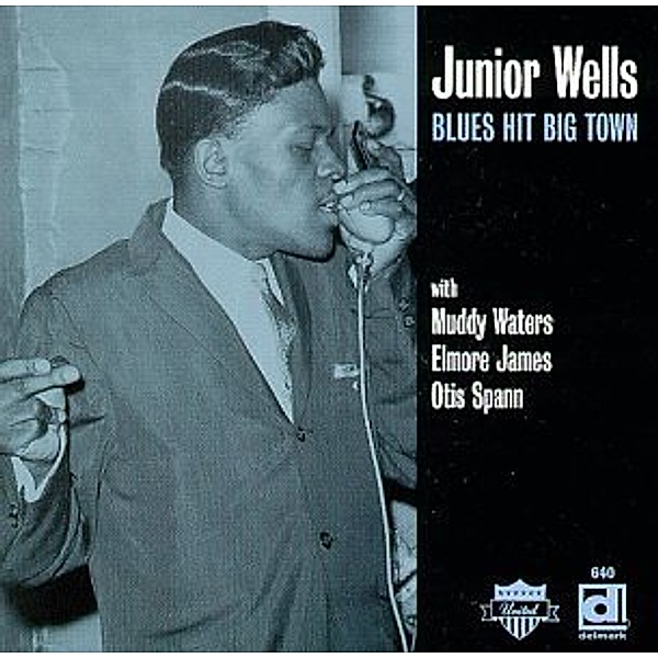 Blues Hit Big Town (Lp) (Vinyl), Junior Wells