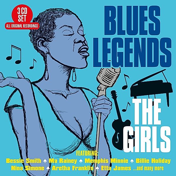 Blues Legends-The Girls, Diverse Interpreten