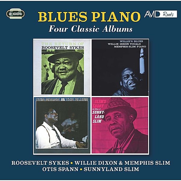 Blues Piano-Four Classic Albums, Diverse Interpreten