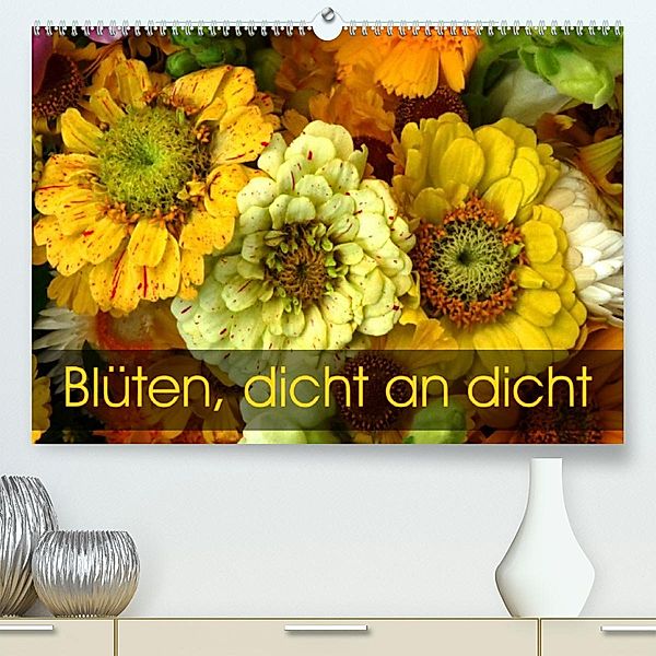 Blüten dicht an dicht (Premium, hochwertiger DIN A2 Wandkalender 2023, Kunstdruck in Hochglanz), Gisela Kruse