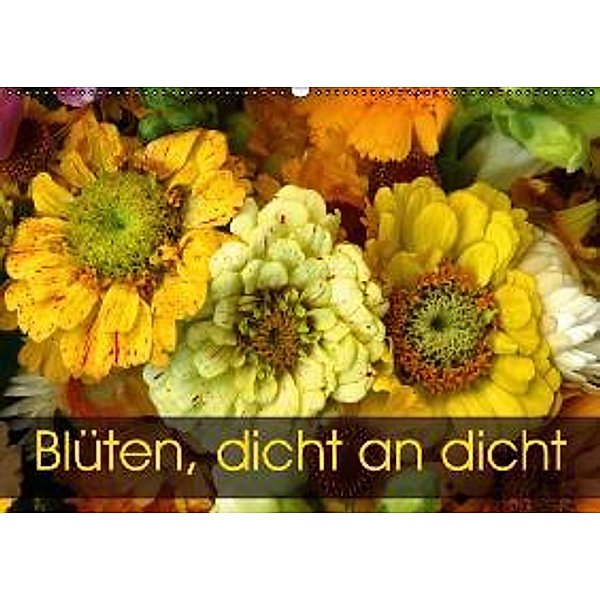 Blüten dicht an dicht (Wandkalender 2016 DIN A2 quer), Gisela Kruse