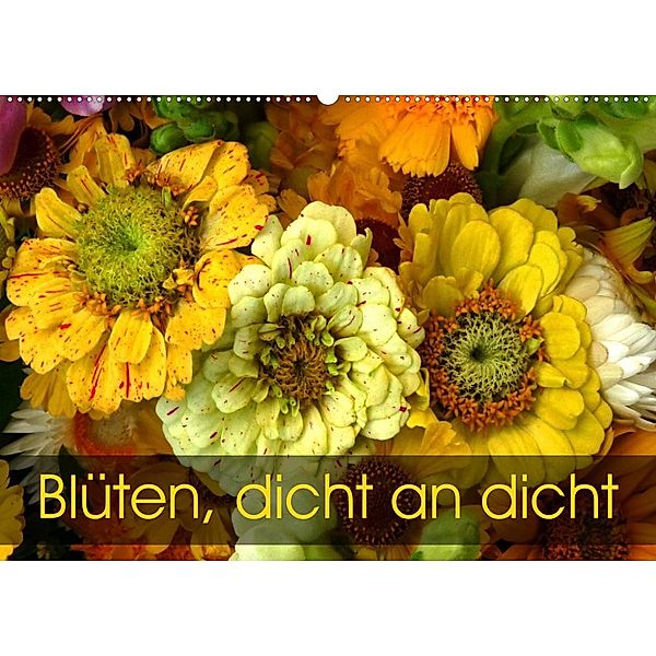 Blüten dicht an dicht (Wandkalender 2023 DIN A2 quer), Gisela Kruse