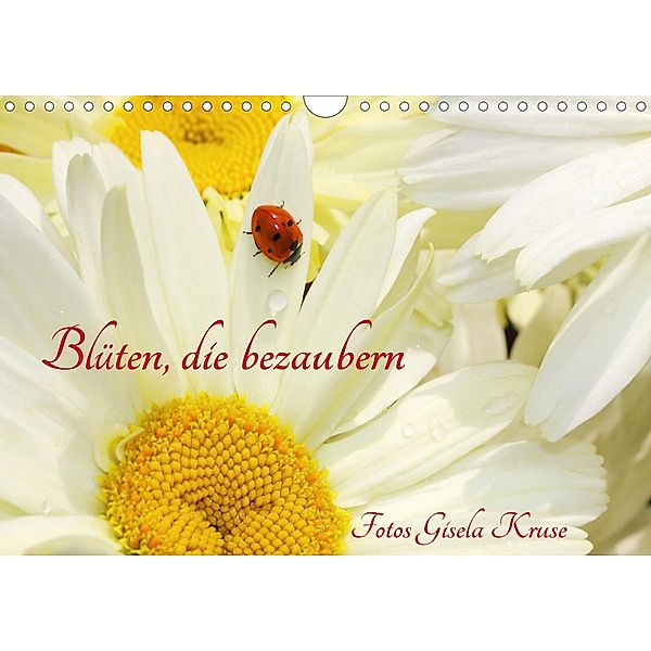 Blüten, die bezaubern (Wandkalender 2021 DIN A4 quer), Gisela Kruse