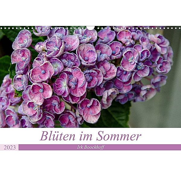 Blüten im Sommer (Wandkalender 2023 DIN A3 quer), Irk Boockhoff