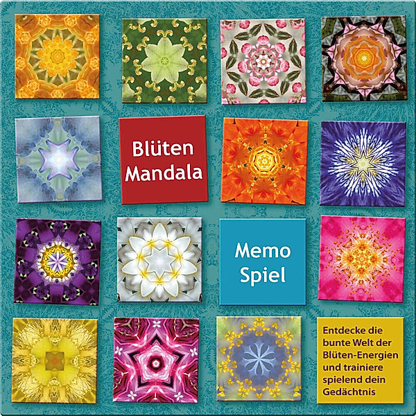 Synergia Blüten Mandala Memo Spiel, Sirtaro Bruno Hahn