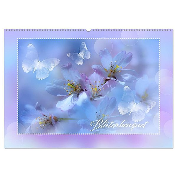 Blütenbouquet (Wandkalender 2025 DIN A2 quer), CALVENDO Monatskalender, Calvendo, Astrid Ziemer