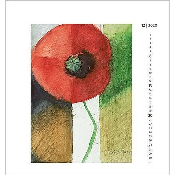 Blütentraum 2020 - Wandkalender