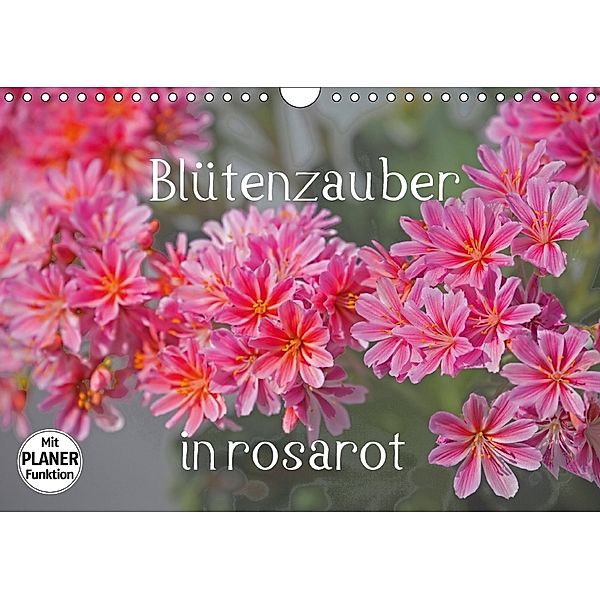 Blütenzauber in rosarot (Wandkalender 2018 DIN A4 quer), Christa Kramer